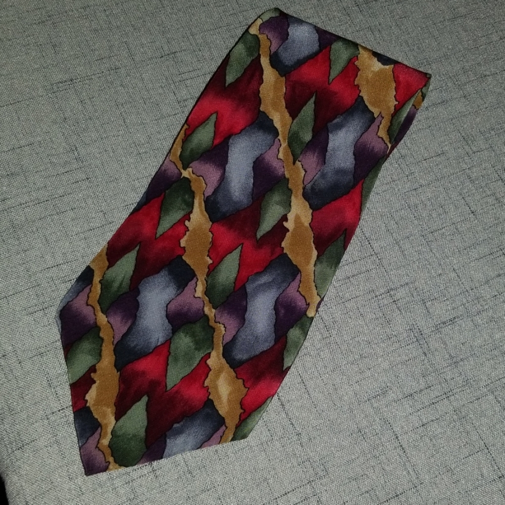 J. Garcia silk necktie  Blue Mountain collection 6